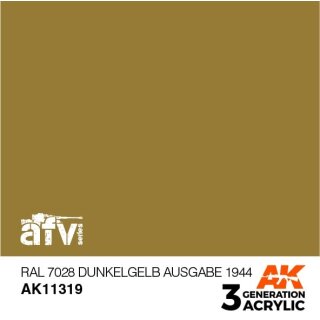 RAL 7028 Dunkelgelb Ausgabe 1944 (17 ml)