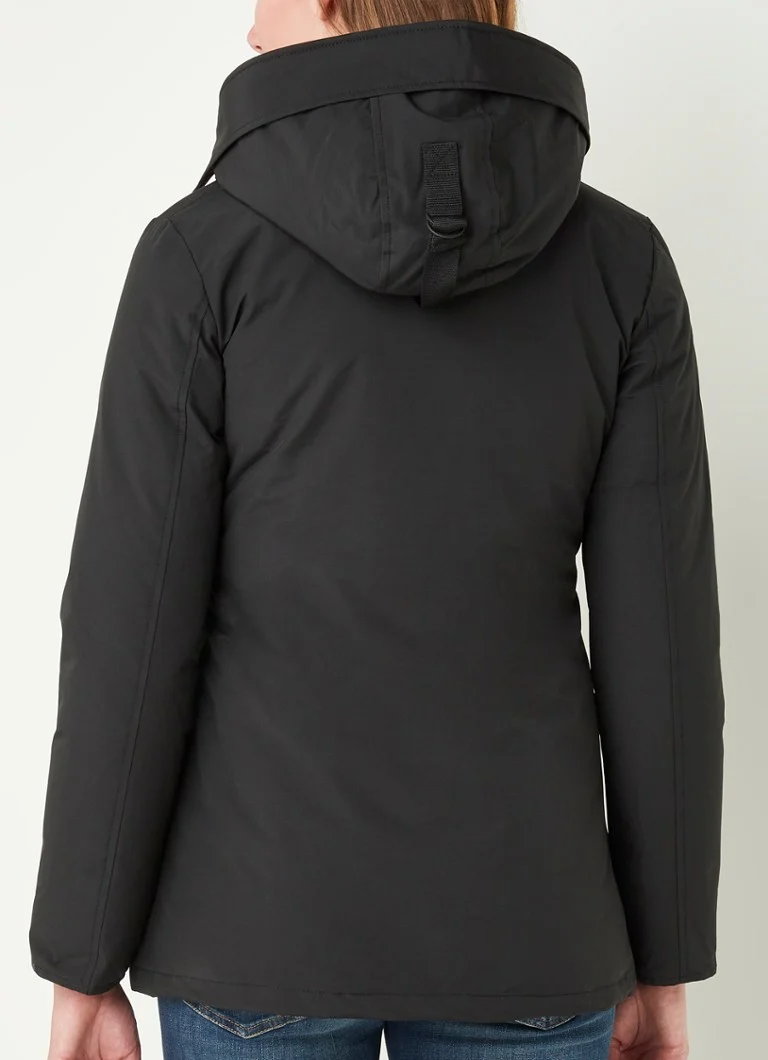 Parka rembourrée à capuche de l'armée de l'air