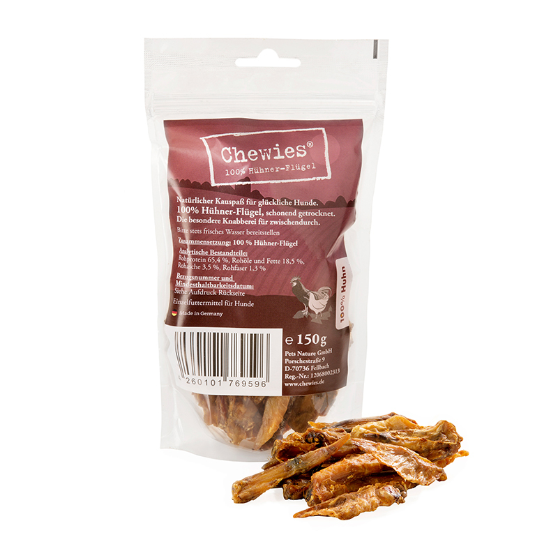 Chewies Snacks Chewies Hühner-Flügel 150g