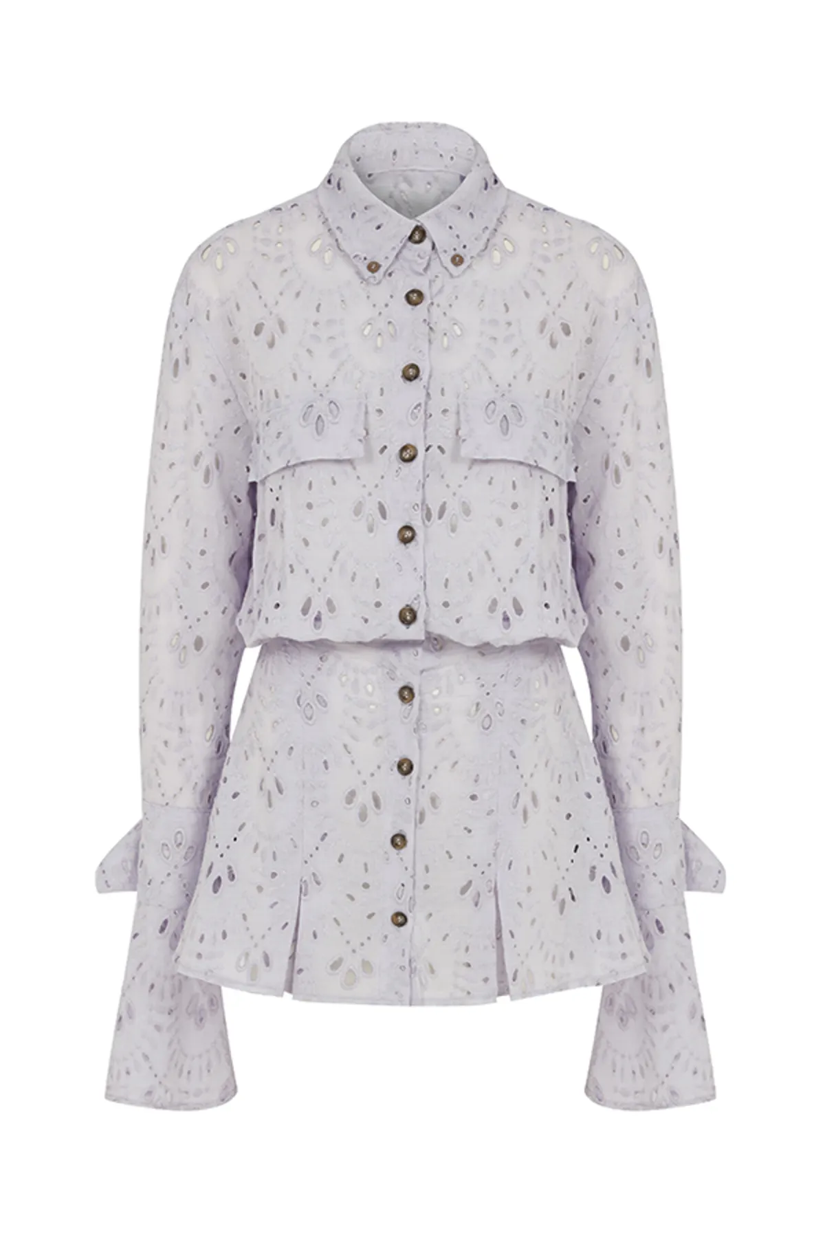 SAGAZA  Kleid - Lila - A-Linie