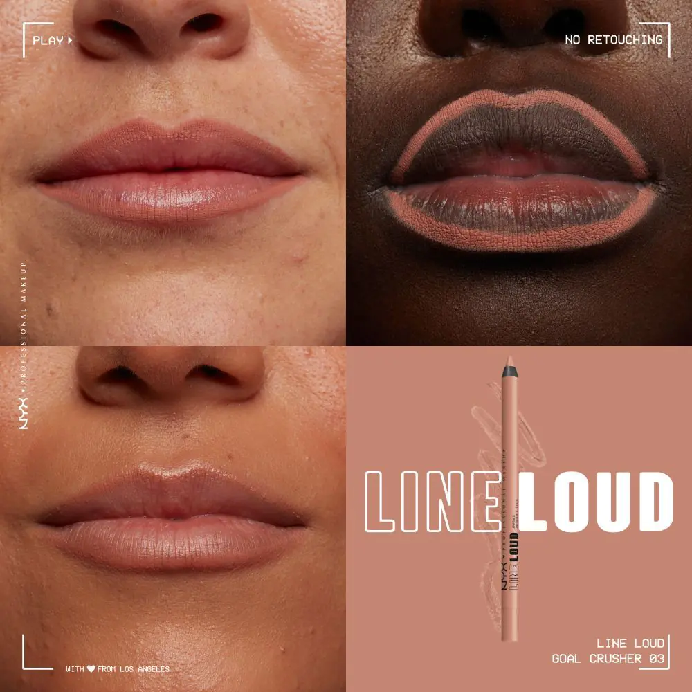 NYX Line Loud Goal Crusher оловка за усне