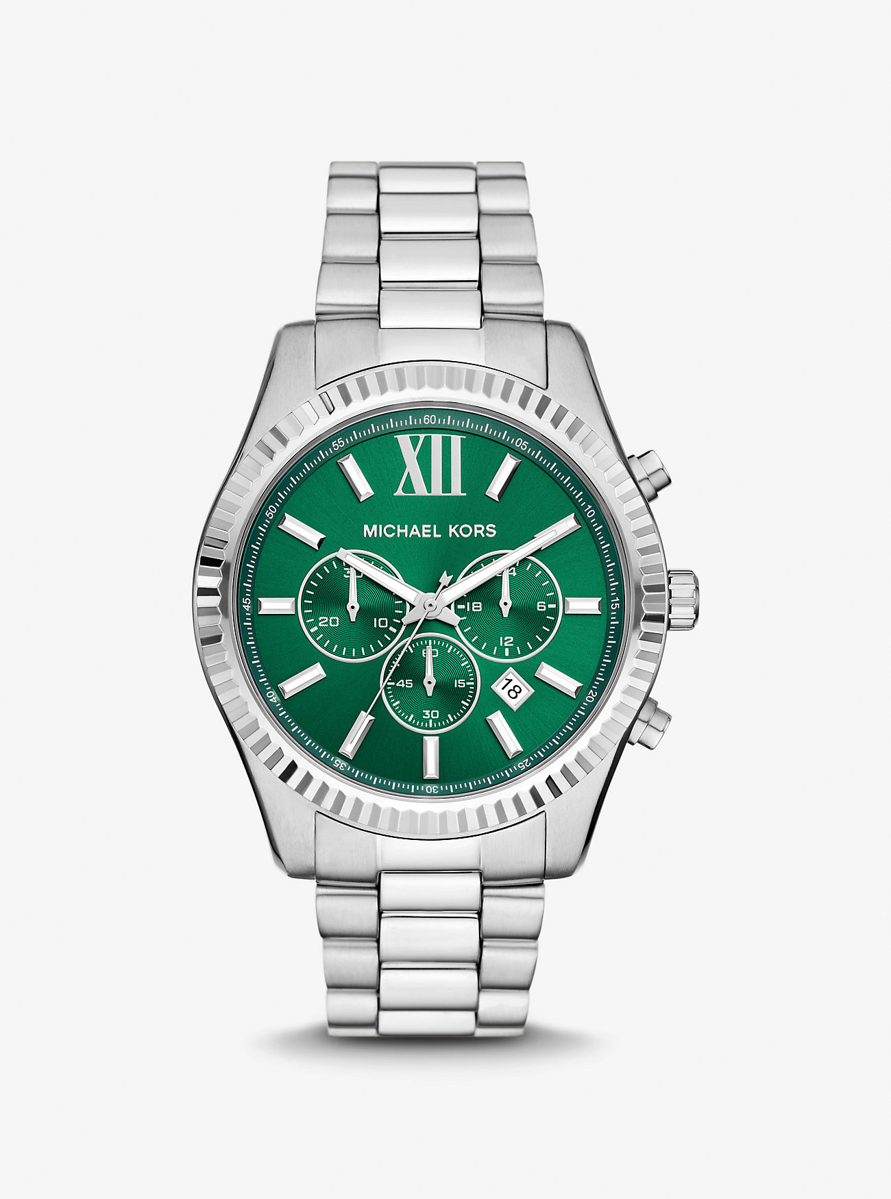 Orologio Lexington oversize color argento - ARGENTO
