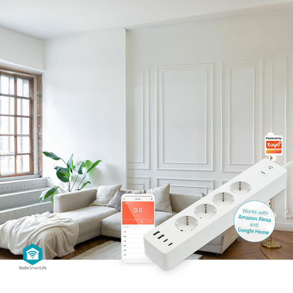 Mehrfachsteckdose mit USB A /-C, WIFIP313FWT, SmartLife