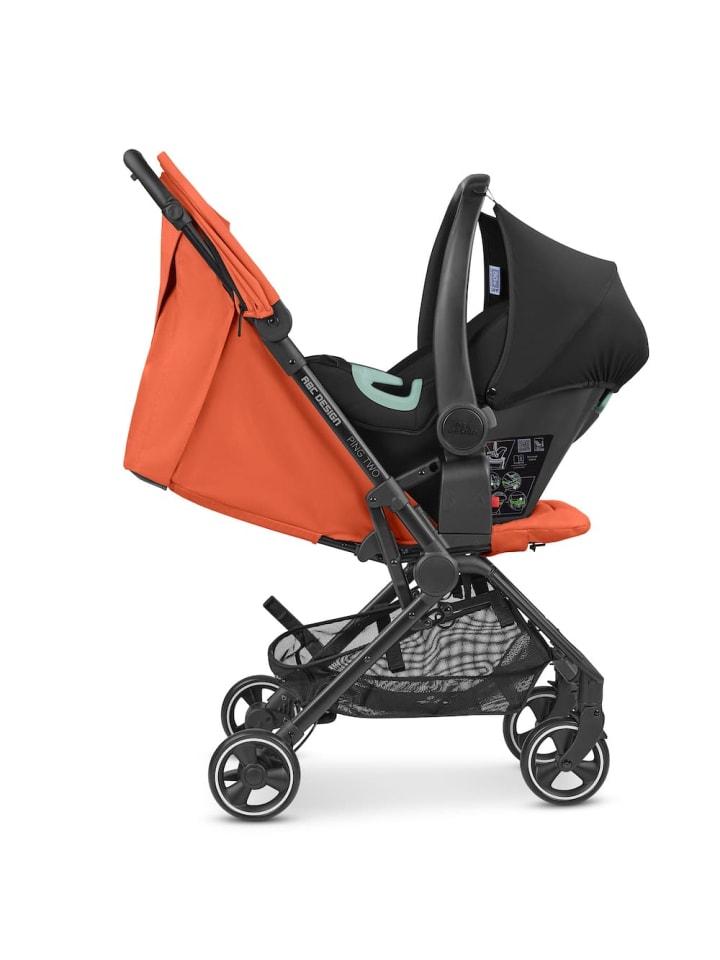 ABC-Design ABC Design Ping Two Buggy / Reisebuggy ab 6 Monaten - 22 kg - Farbe: Carrot günstig kaufen onesize