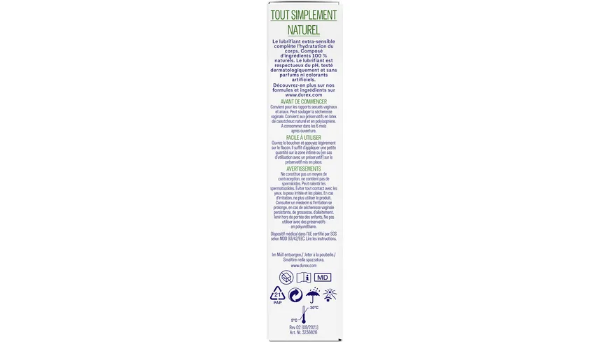 Durex Gleitgel Natural Extra Sensitive