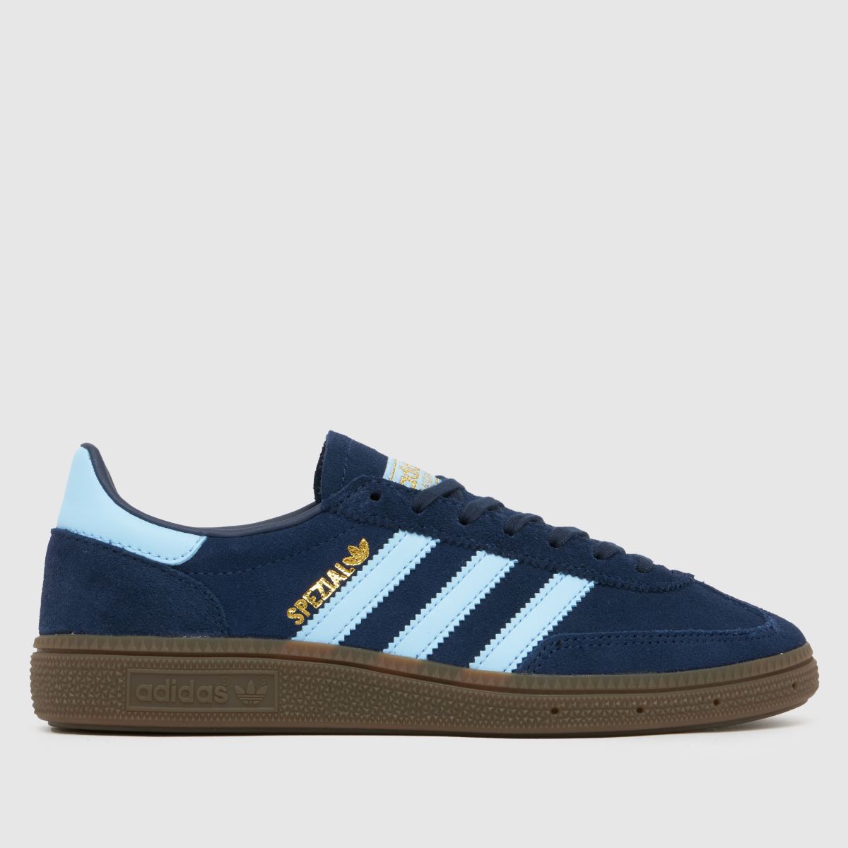 adidas sötétkék és fekete kézilabda spezial fiú ifjúsági cipők
