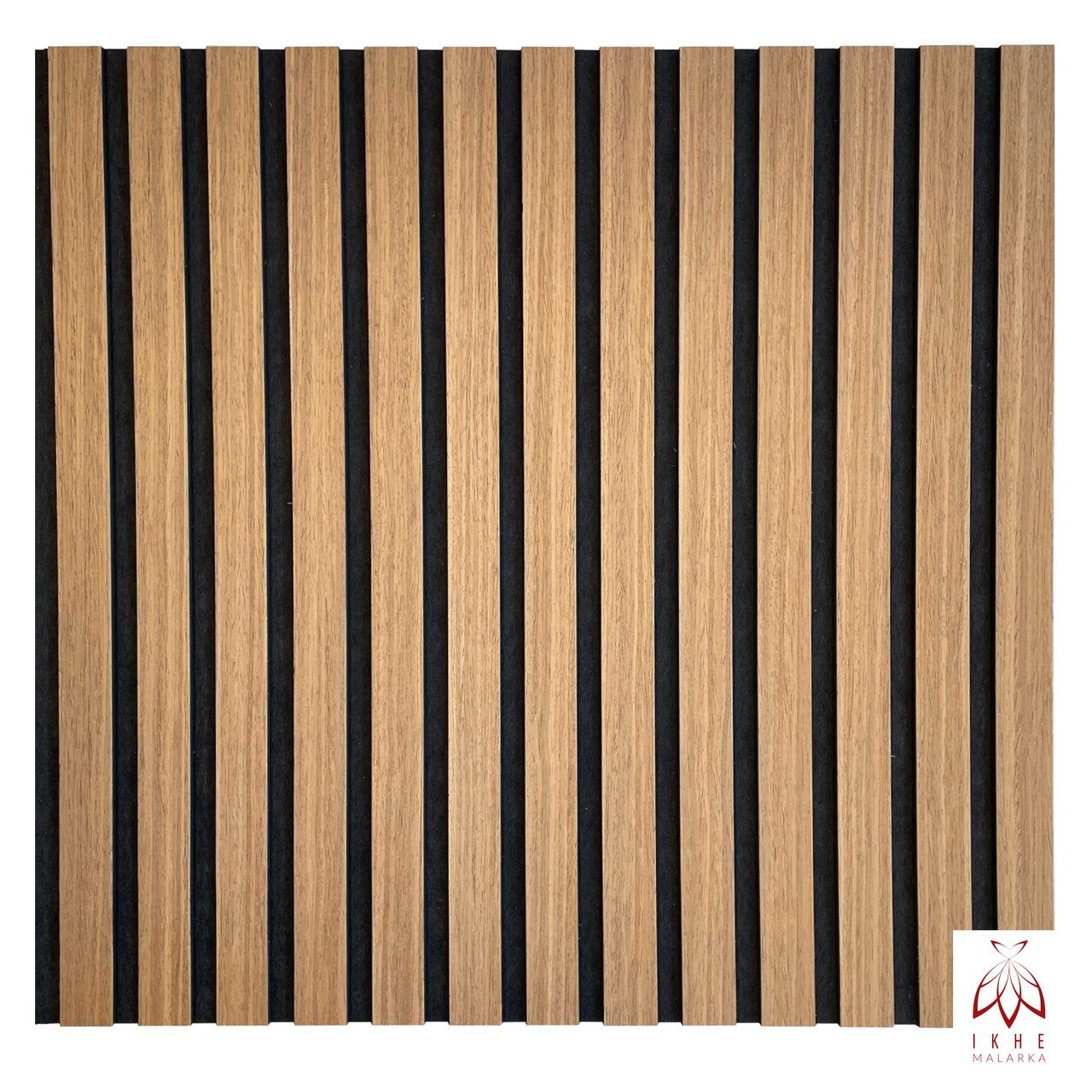IKHEMalarka 3D Wandpaneel Lamellen Holz Wandpaneele Deckenpaneele, (1 Stück) 1mm Holz - 9 mm Filz​ /// Dekoren 0,27qm / 0,54qm