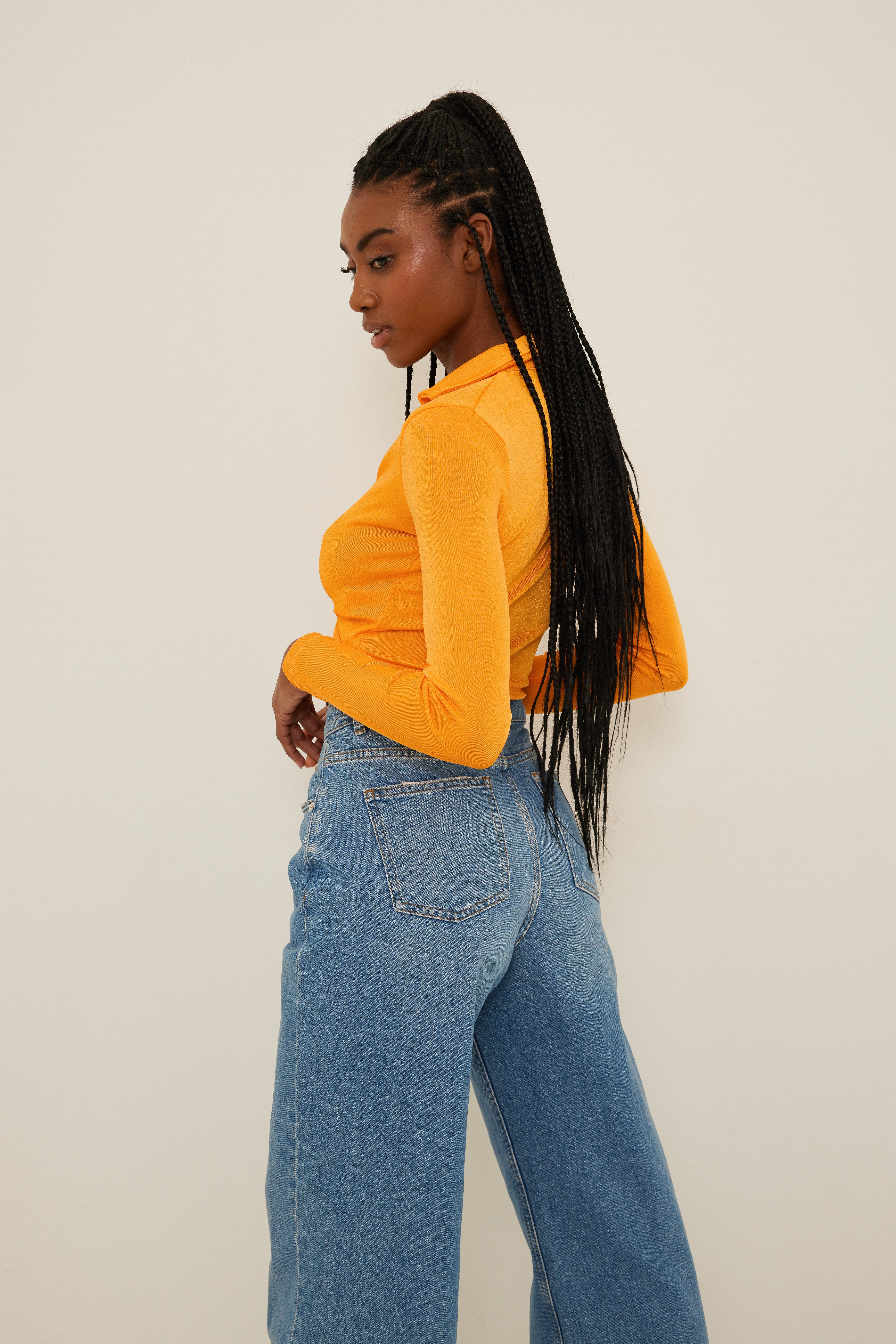 Recyceltes Wrap-Top