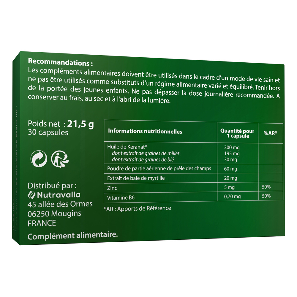 Luxéol Luxeol Chute de cheveux Complément alimentaire