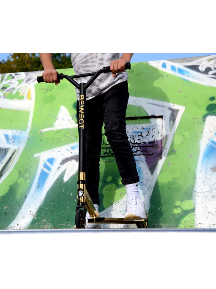 BEWEGT Stuntscooter Next Level gold metallic günstig kaufen onesize