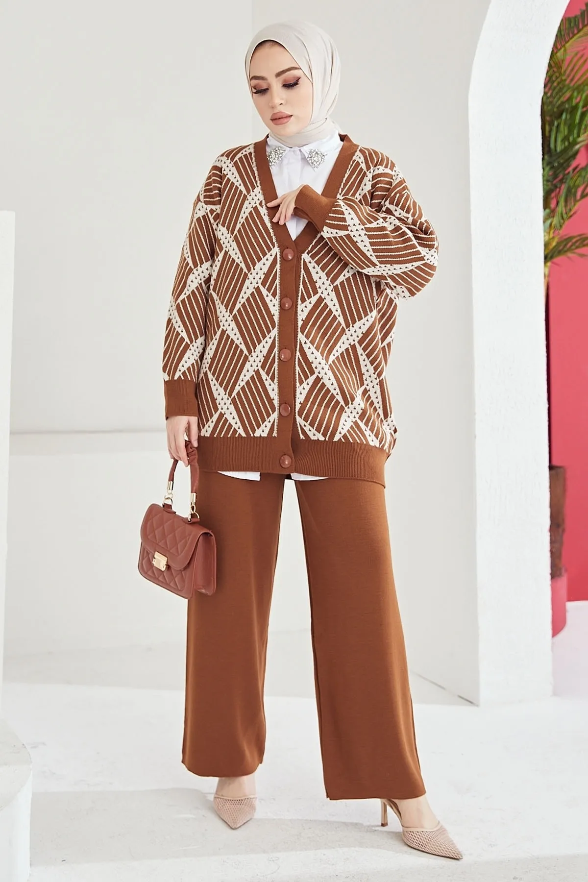 InStyle  Zweiteiler - Braun - Regular Fit