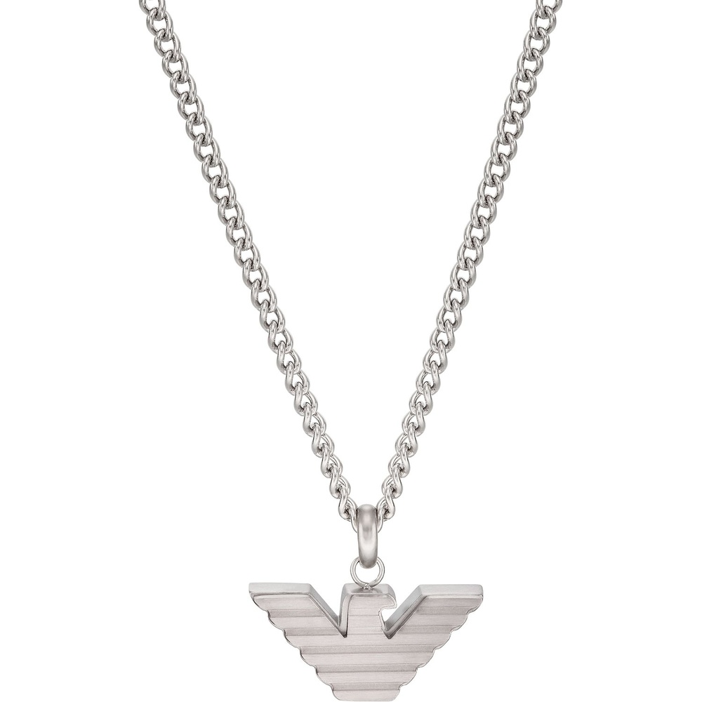 Emporio Armani Chaînette Acier inoxydable collier