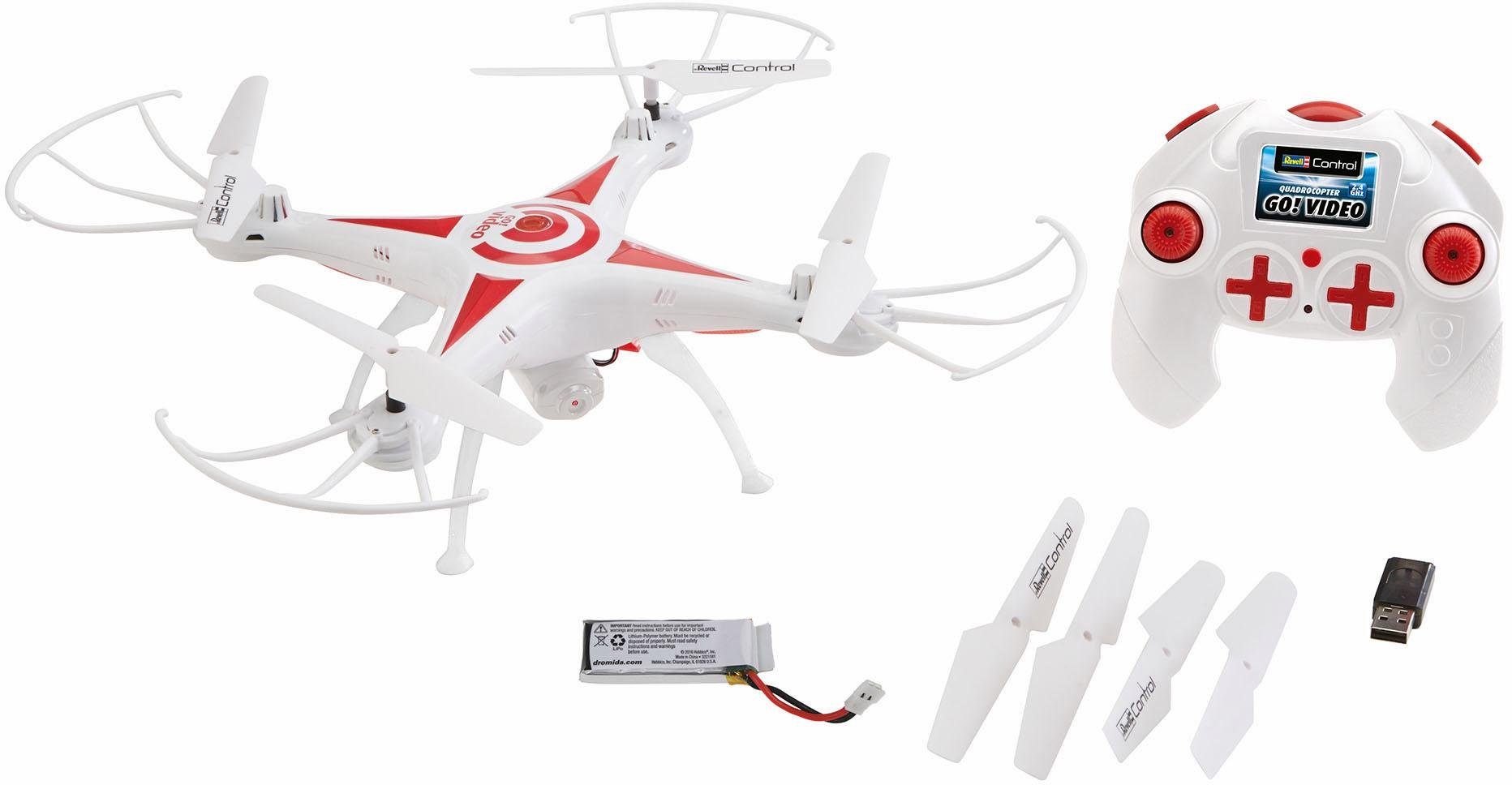Revell® RC-Quadrocopter Revell® control, Go! Video, mit Kamera