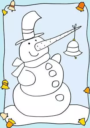 Mein erstes Weihnachts-Malbuch
