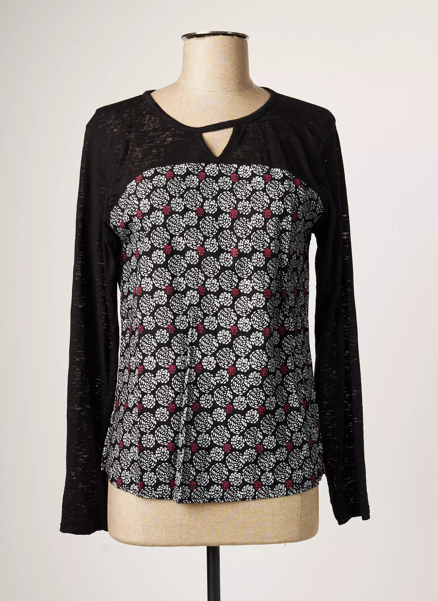 Bamboo S Tshirts Femme couleur noir