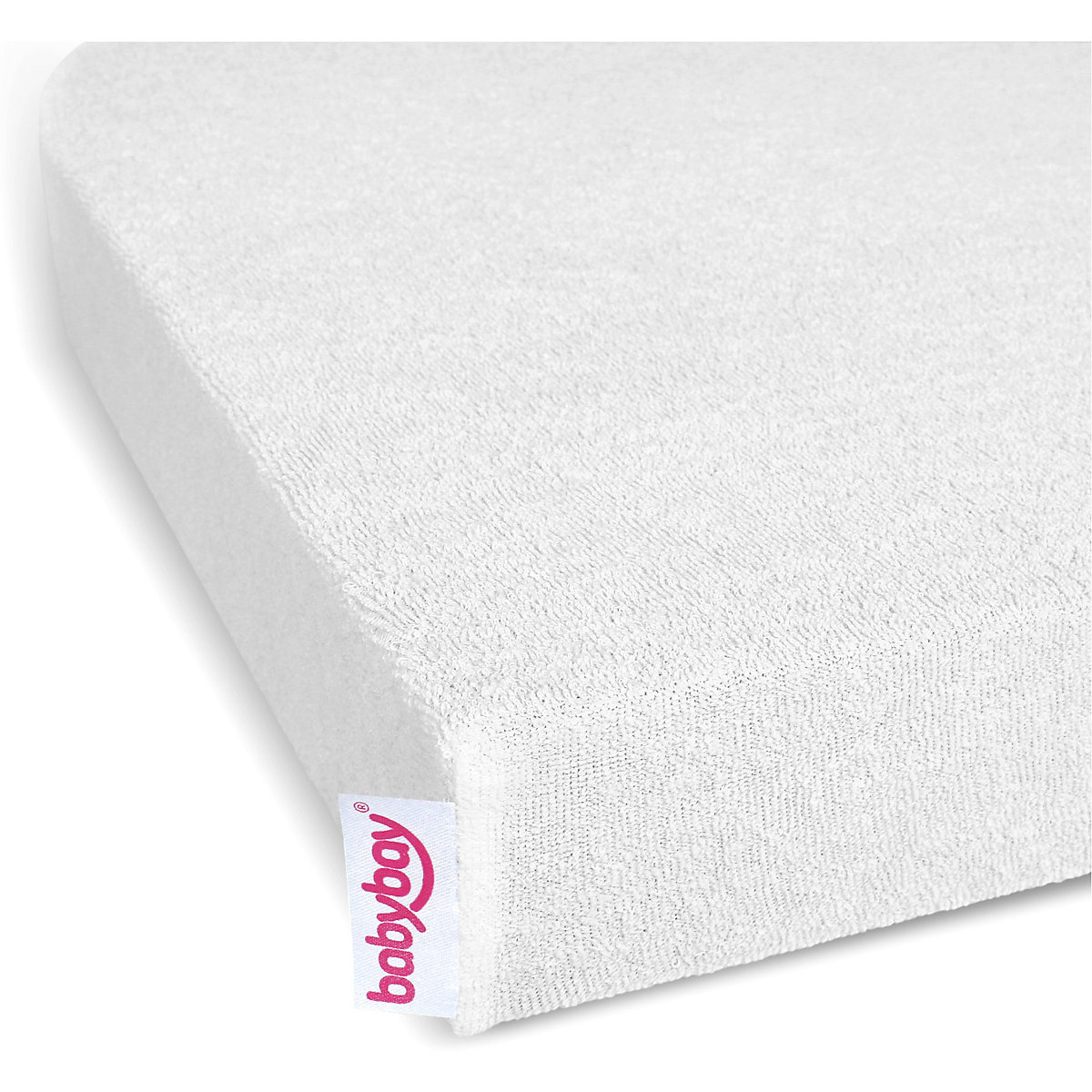 Spannbettlaken für babybay maxi & boxspring, Frottee, 89 x 50 cm