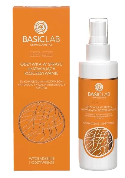 Basiclab hårbalsamspray til nem udredning