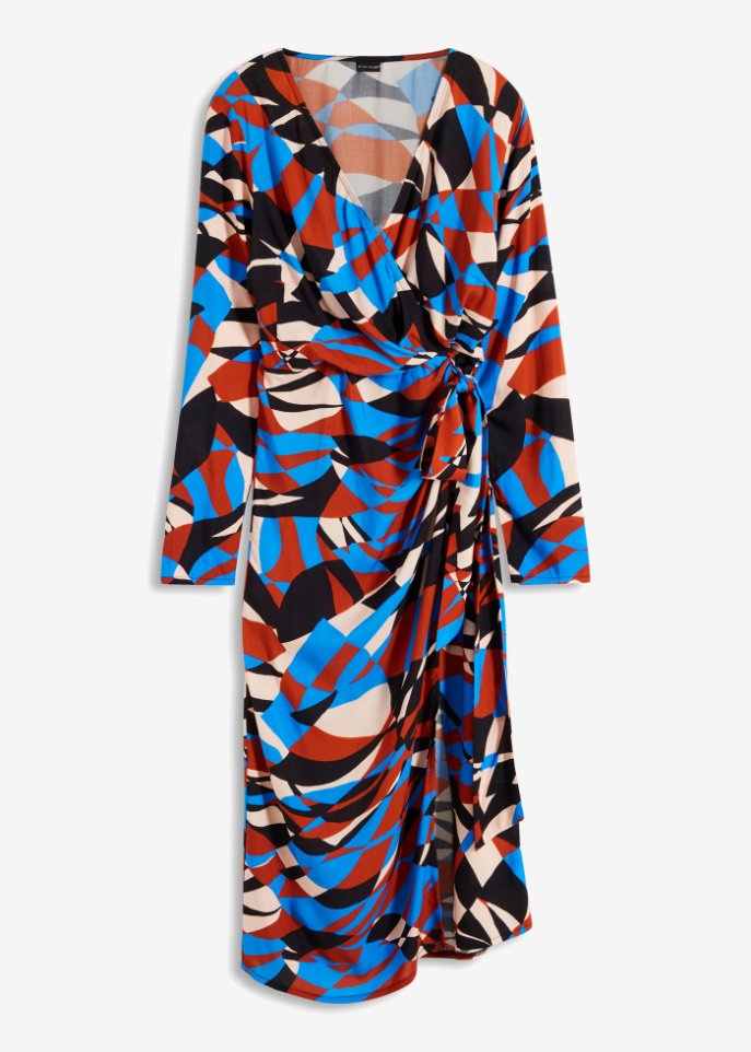 bedrucktes Midikleid