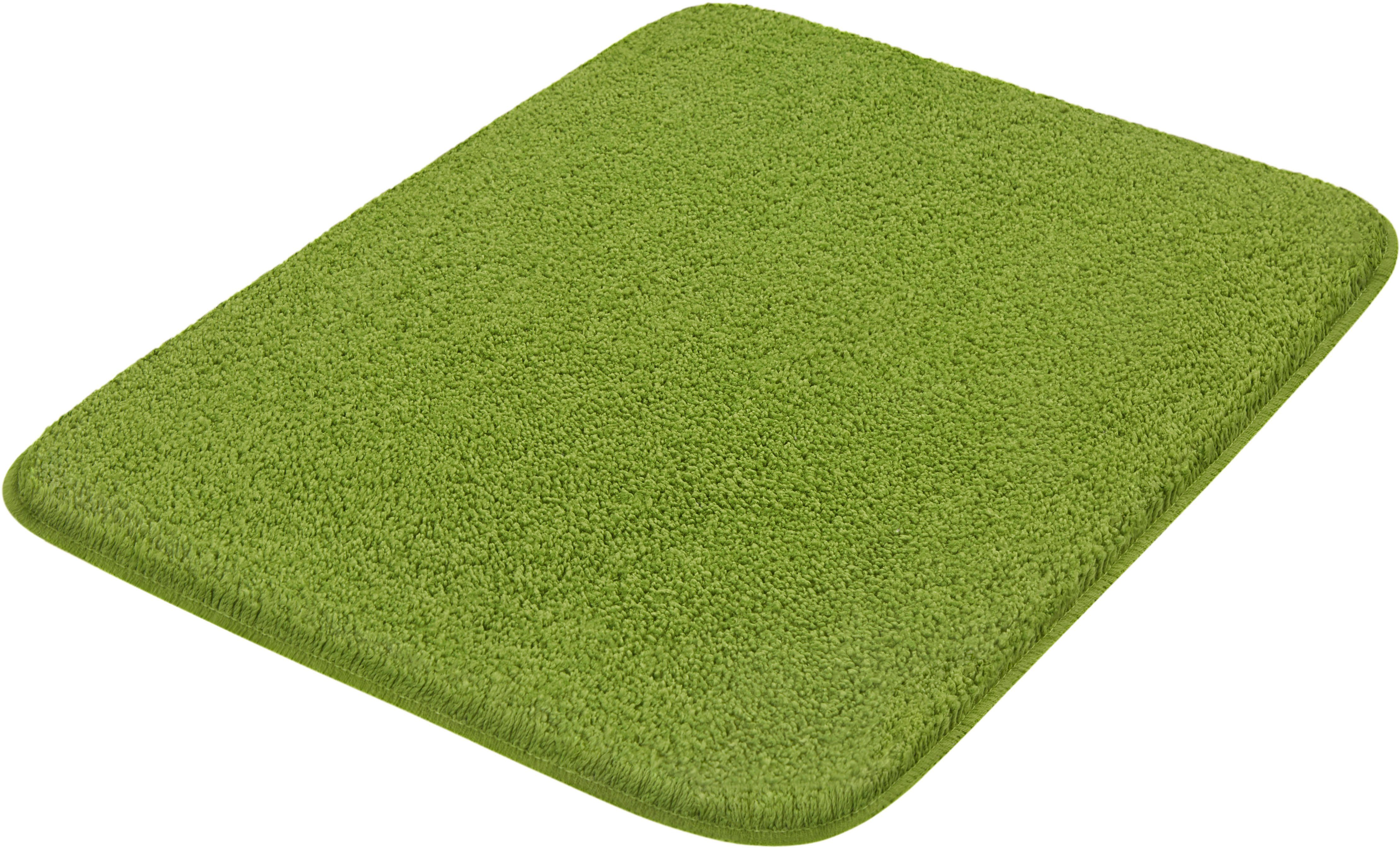Badematte Super Soft MEUSCH, Höhe 23 mm, rutschhemmend beschichtet, fußbodenheizungsgeeignet, strapazierfähig, Polyacryl, rechteckig, Badteppich, Uni Farben, besonders flauschig & weich, waschbar