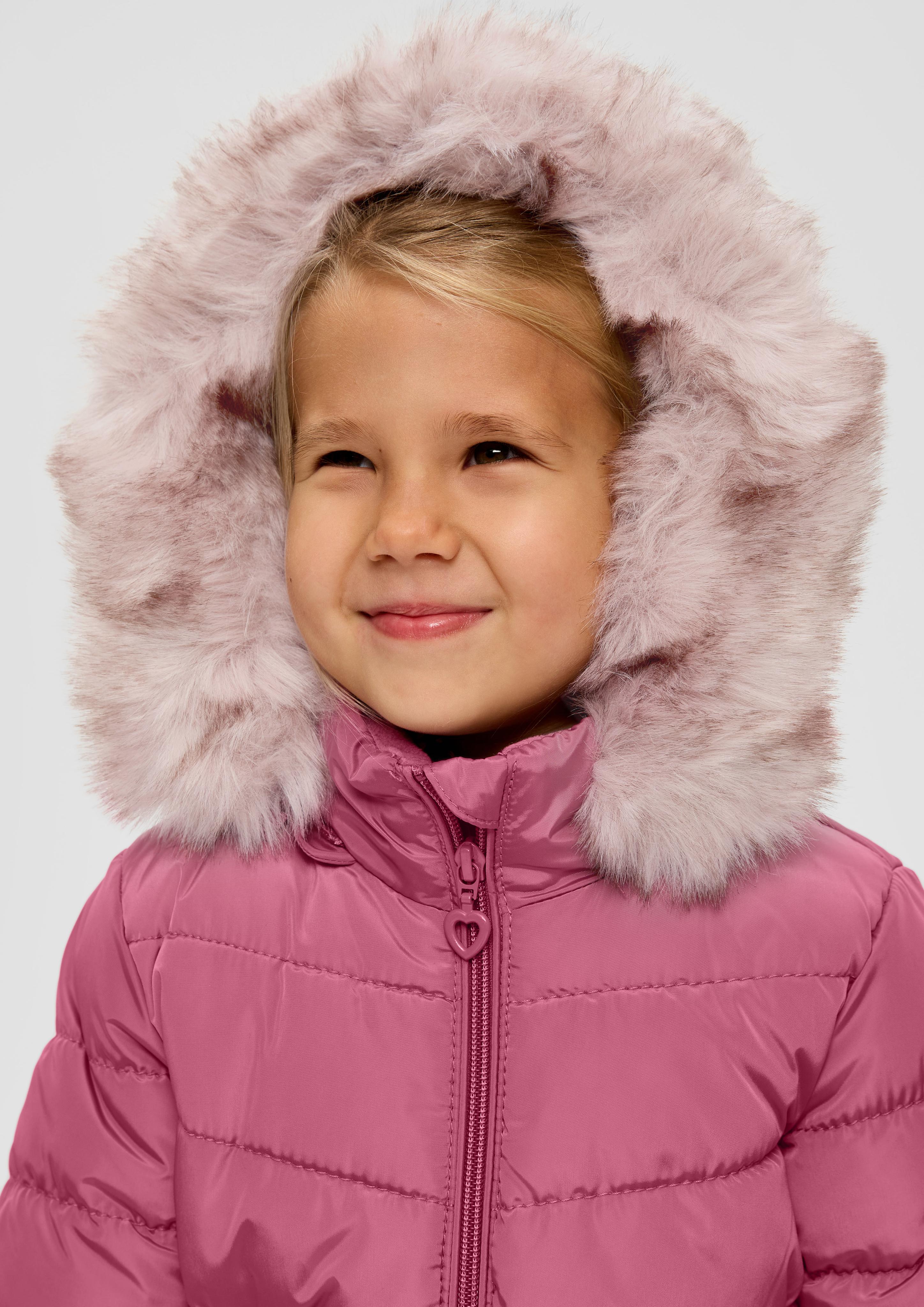 Steppjacke mit Schleifen-Detail  2132159-4592