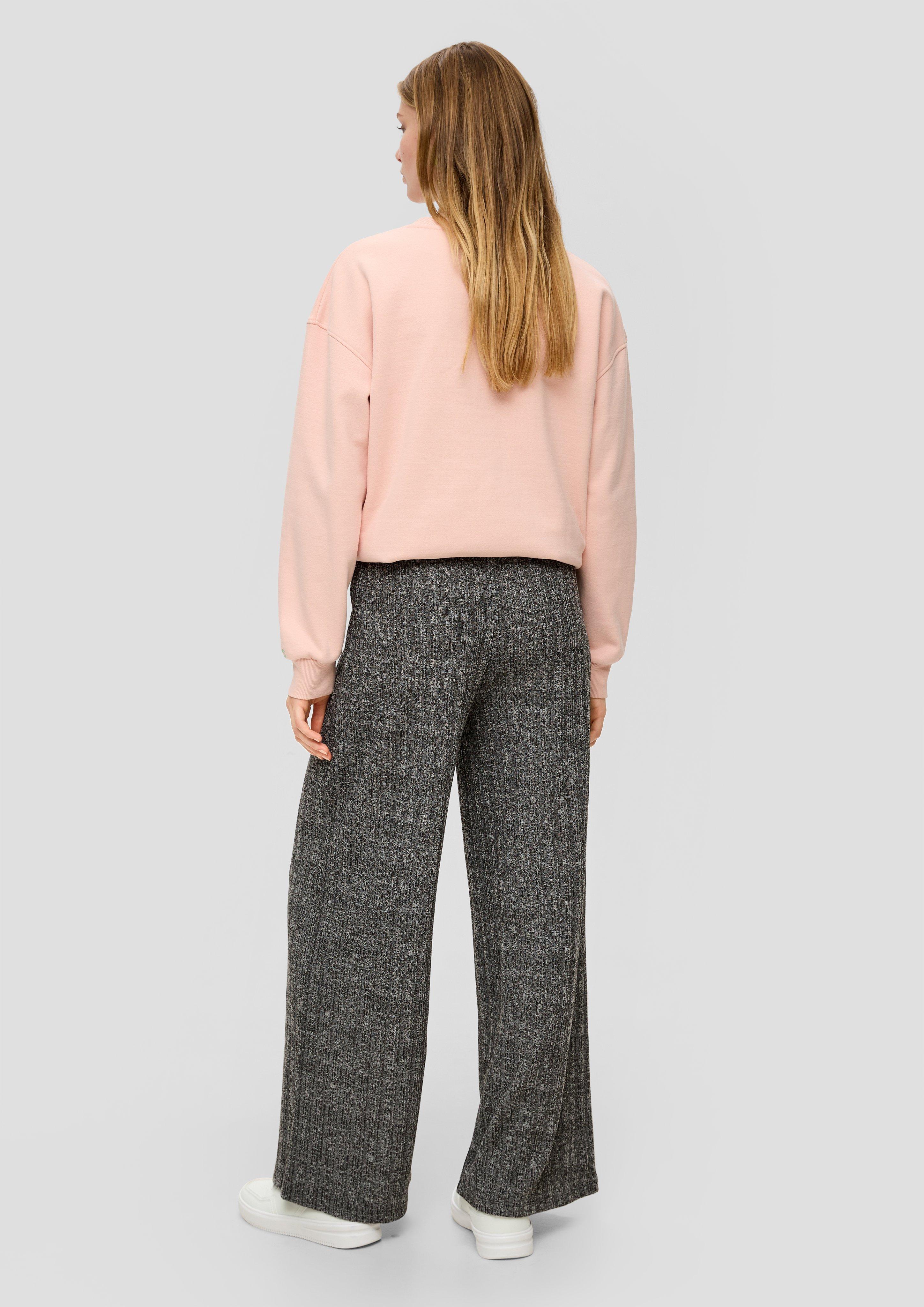 Stoffhose mit Rippstruktur  2138377-9898