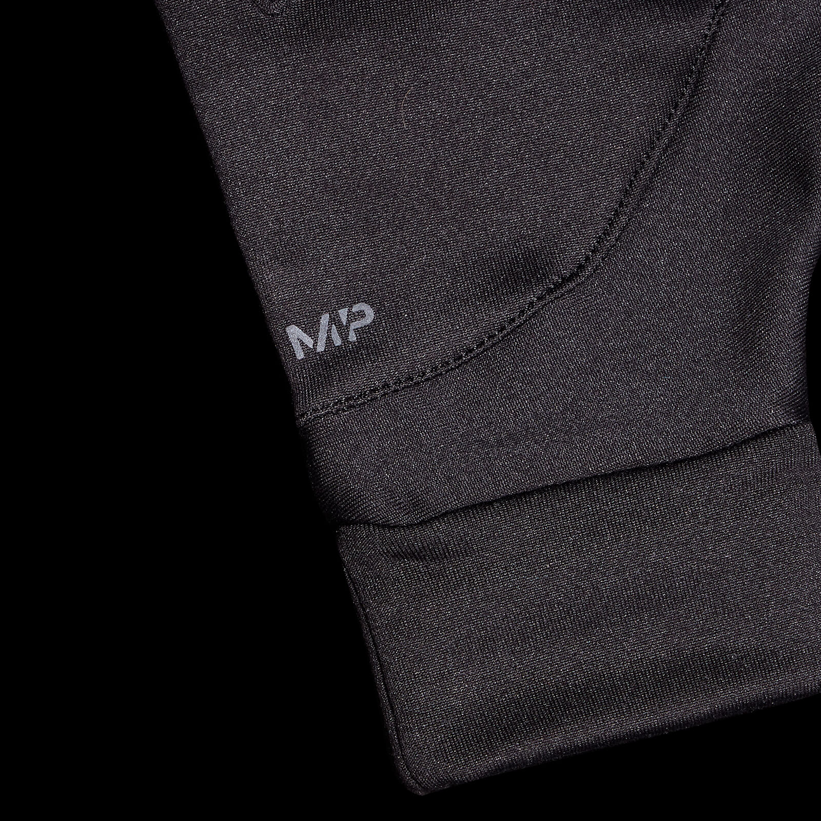 Gants de course réfléchissants MP – Noir