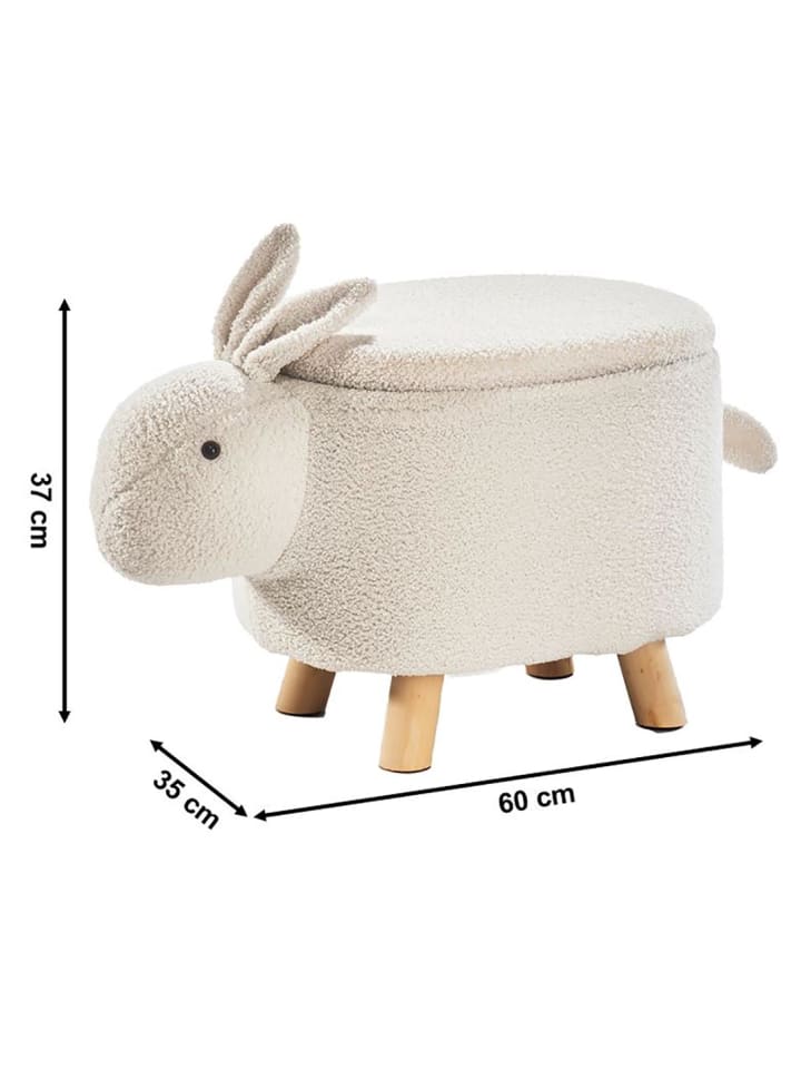 kobolo Sitzhocker BUNNY25 in Braun günstig kaufen onesize