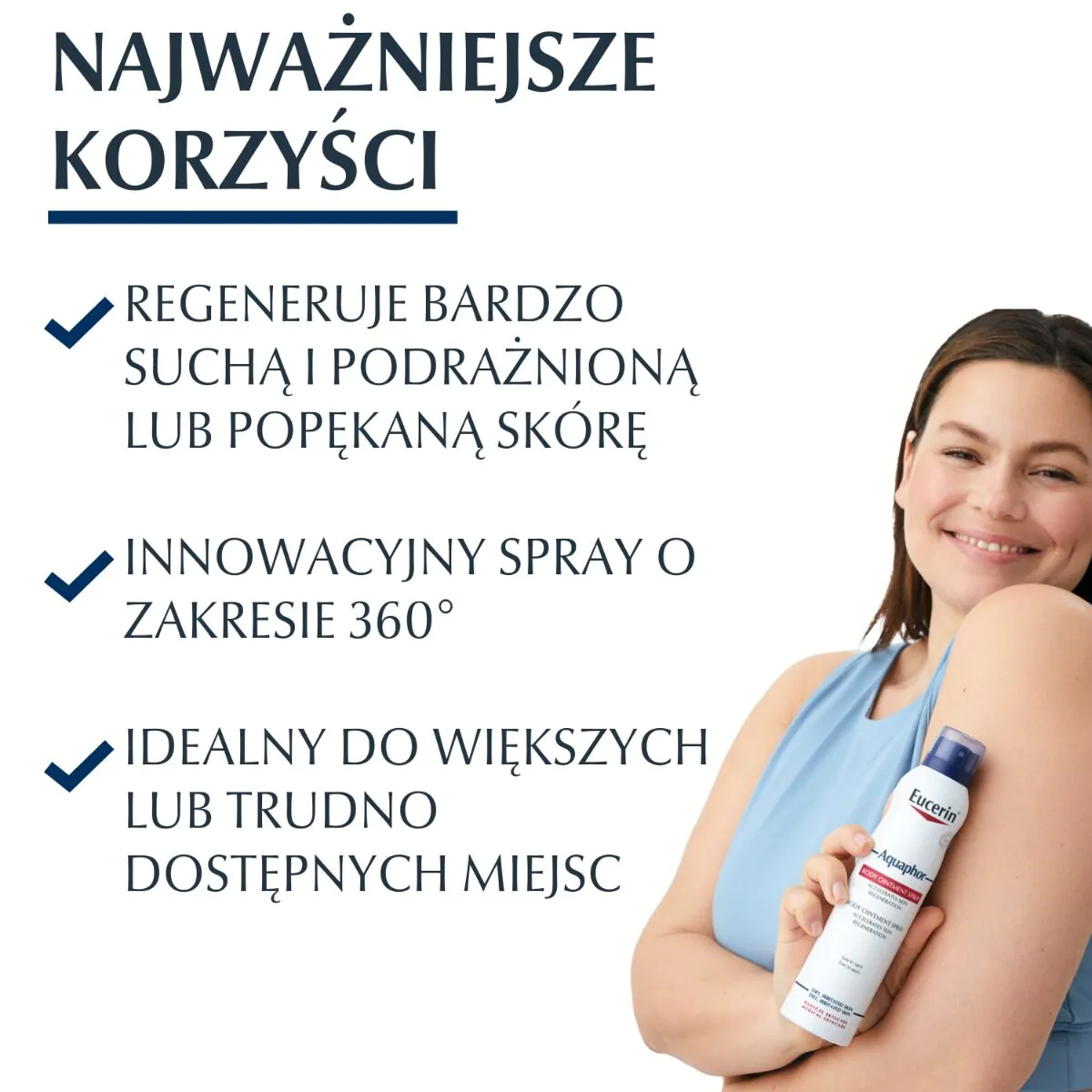 Eucerin Aquaphor regeneruojamasis purškiamasis tepalas
