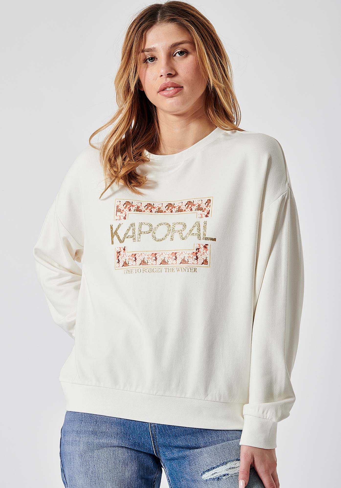 FRONA  Sweat blanc femme