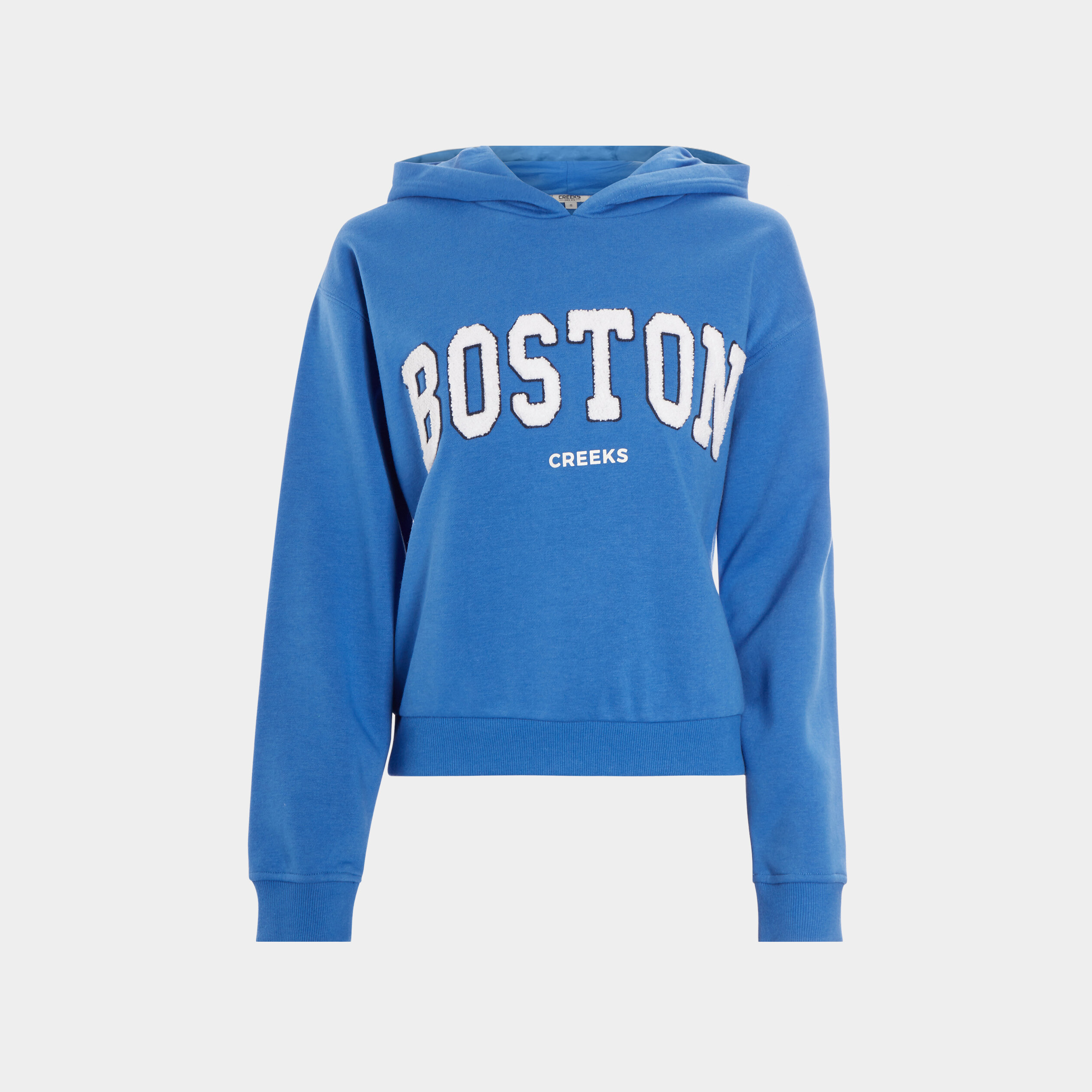 Sweat à capuche hoodie Creeks bleu violet femme | La Halle