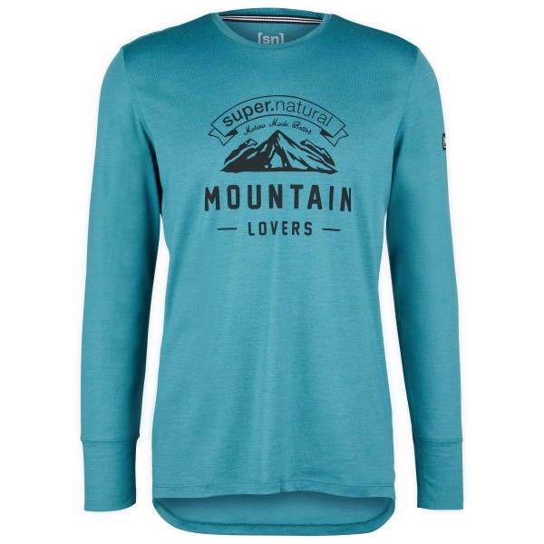 super.natural - Mountain Lovers L/S - Longsleeve