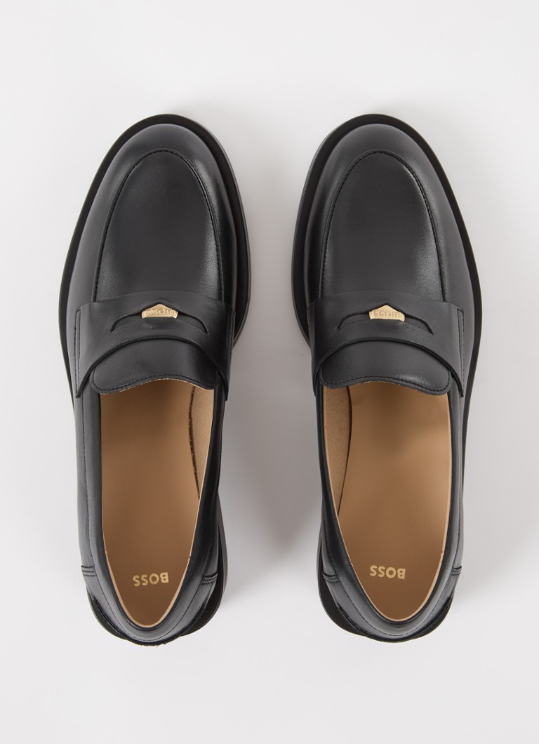 Mocasini din piele HUGO BOSS Iryna