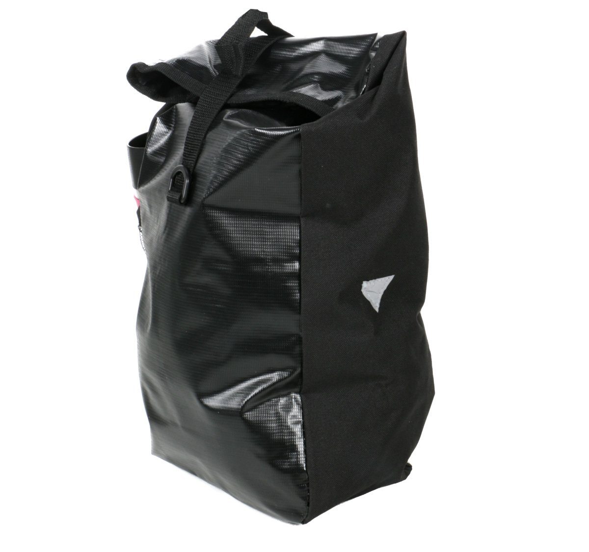 Dunlop Fahrradtasche für Gepäckträger (umrüstbar zur Schultertasche), Fahrrad Gepäckträgertasche, reflektierendes Stoffdreieck an der Seite