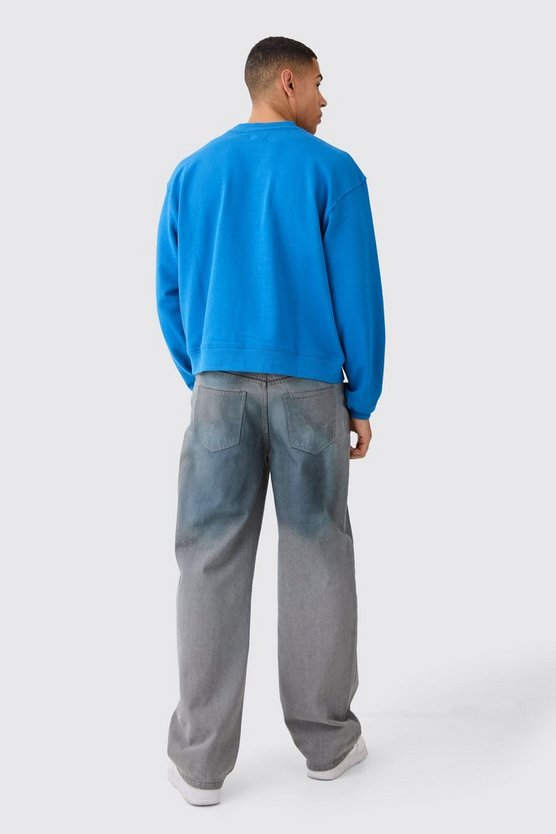 Kastiges Oversize Sweatshirt