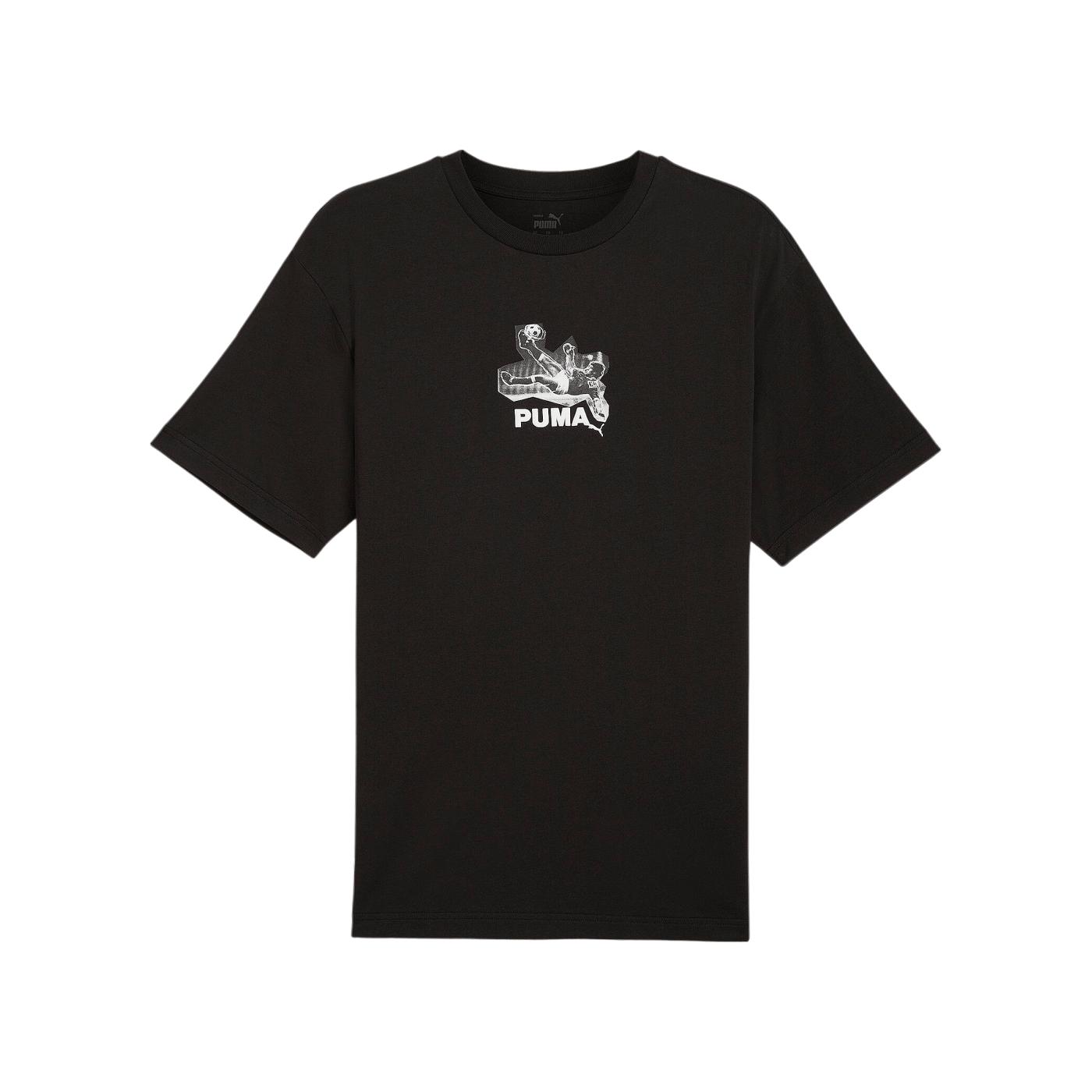 PUMA Graphics Football Kick T-Shirt Schwarz F01