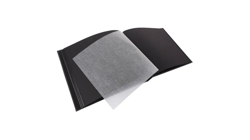 goldbuch Schraubalbum Bella Vista grau 30x25cm 40 schwarze Seiten - erweiterbar
