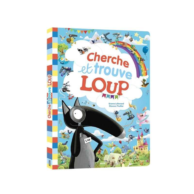 Livre Cherche et trouve géant loup - Auzou