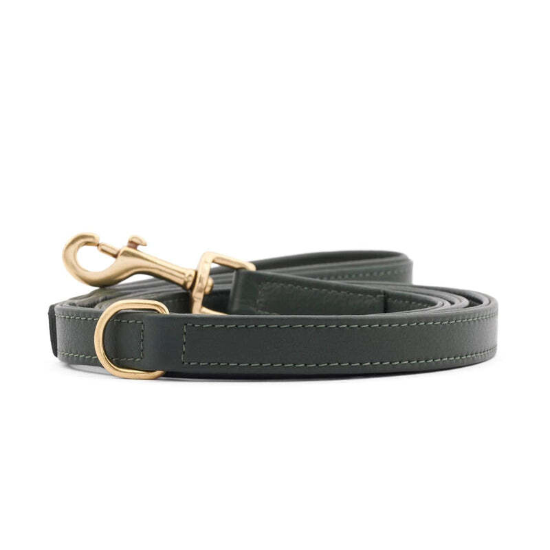 William Walker Hundeleinen William Walker Hundeleine Plain Dark Moss XXS-XS