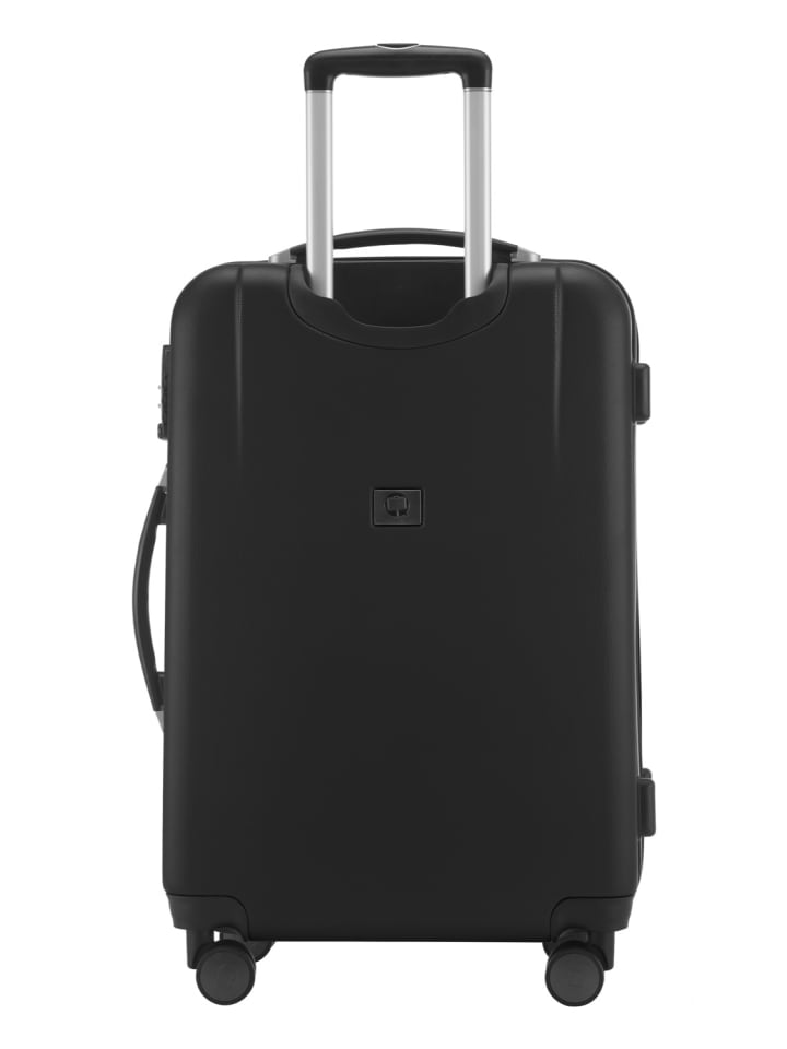 Hauptstadtkoffer Wedding - Koffer auf Rollen 65 cm robuster Hartschalenkoffer in Schwarz günstig kaufen M