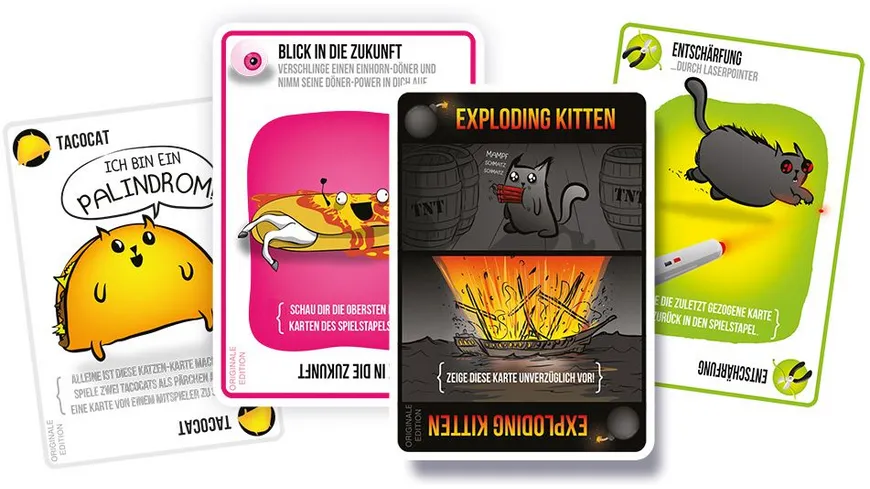Asmodee - Exploding Kittens