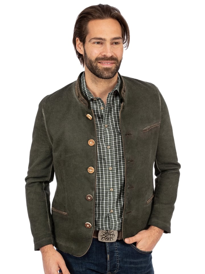 Gipfelstürmer Jacke 422000-3980 in grün günstig kaufen