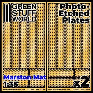 Messing-Tiefdruckbleche - Sandblech Marston Mats 1:35 (2)