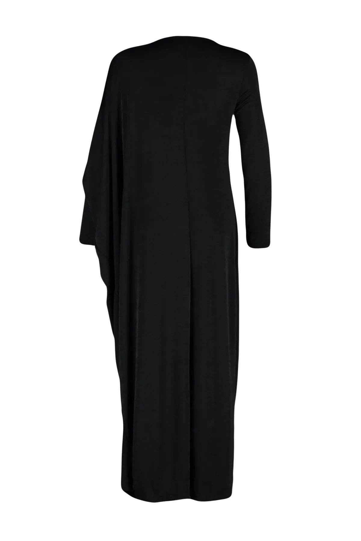 Trendyol Modest  Schwarzes stilvolles gestricktes Kaftan-Kleid TCTSS24EB00037