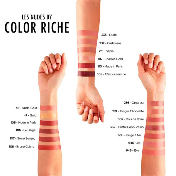 L'Oréal Paris Color Riche 108 Kobberbrun Satinlæbestift