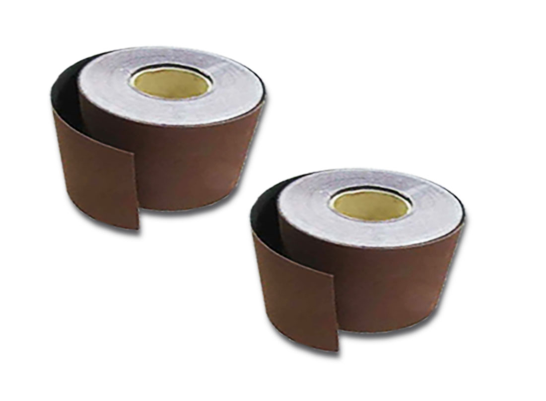Vago-Tools 3 Rollen Klett Schleifpapier 115mm x 10m Rollenschleifpapier P120