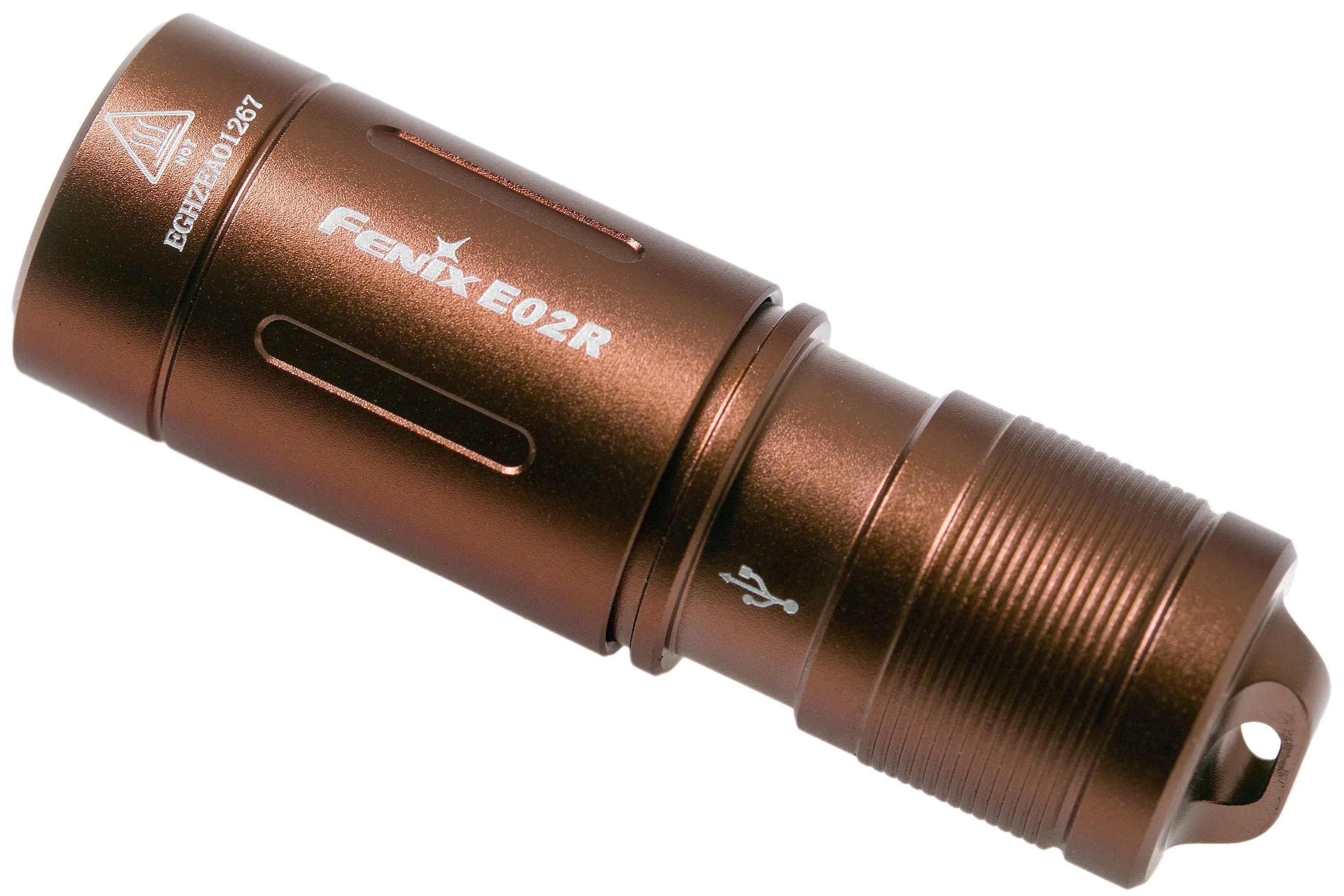 Fenix E02R Schlüsselanhänger-Taschenlampe