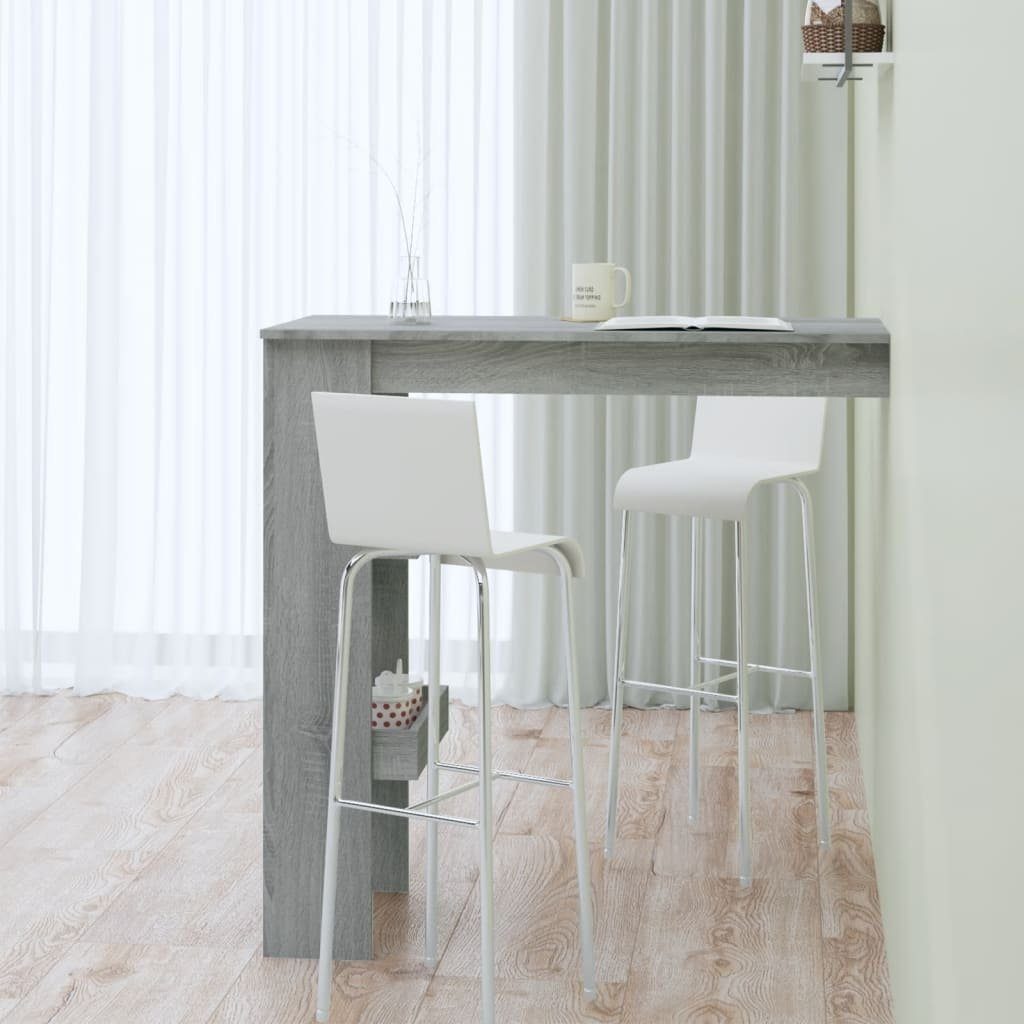 möbelando Tresentisch 3013730 (LxBxH: 45x102x103,5 cm), aus Holzwerkstoff in Grau Sonoma