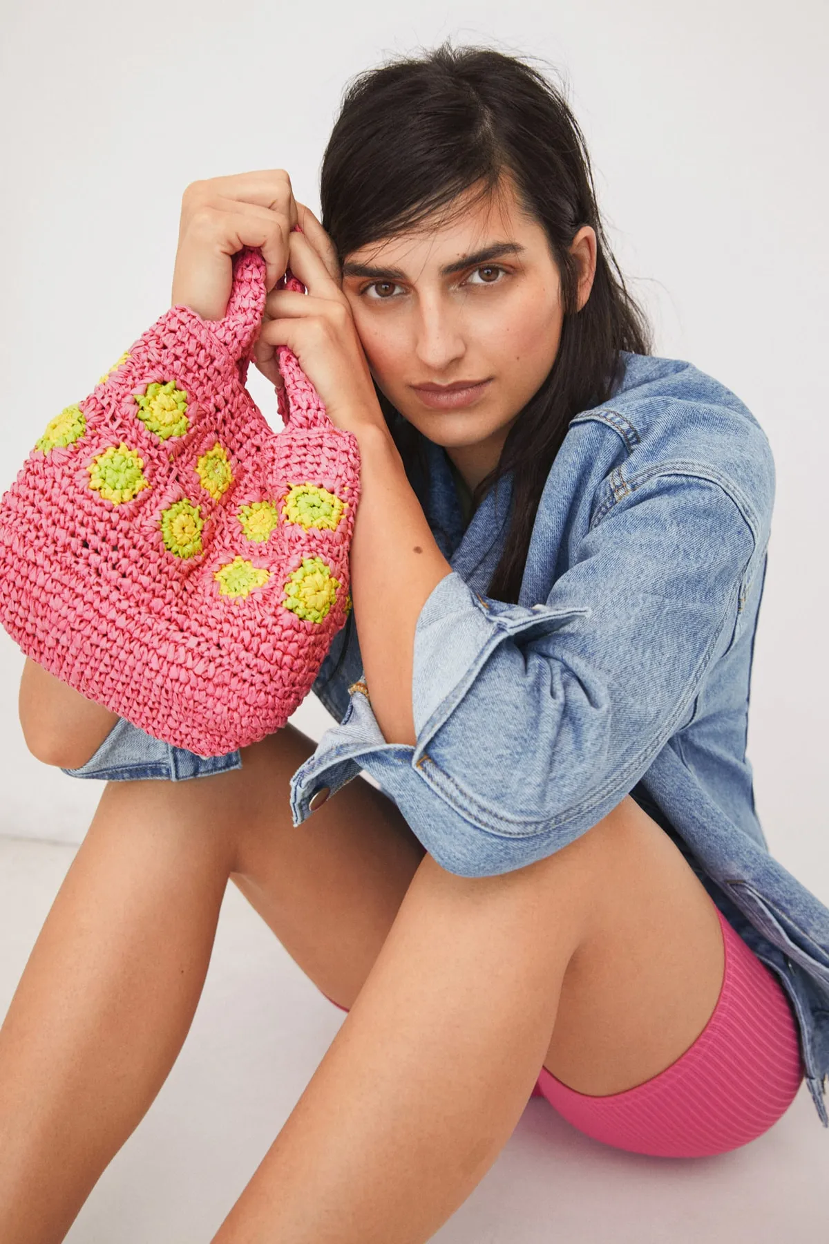 MANGO  Fuchsia Damen-Umhängetasche 27095766