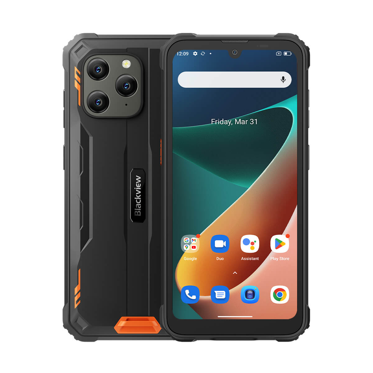 Blackview BV5300 pro Orange Rugged Smartphone, Outdoorhandy mit 7 GB RAM und 64 GB Speicherplatz