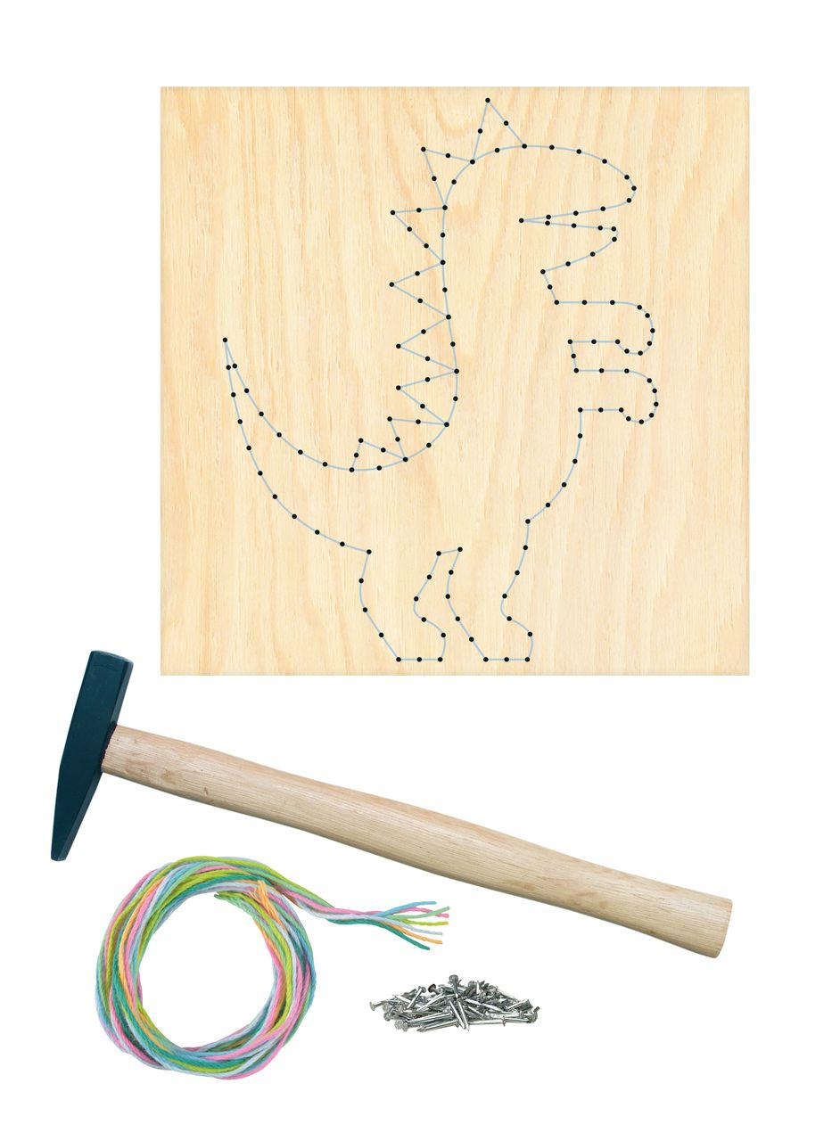 PEBARO Nagelbild-Set Dinosaurier